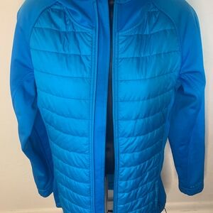 Under Armor UA Storm Softshell Puff Jacket Mens Blue S/M